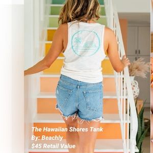 Beachly Exclusive Hawaiian Shores Tank